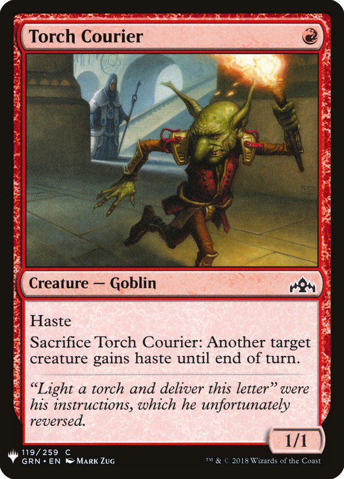 Torch Courier [Mystery Booster] | Impulse Games and Hobbies