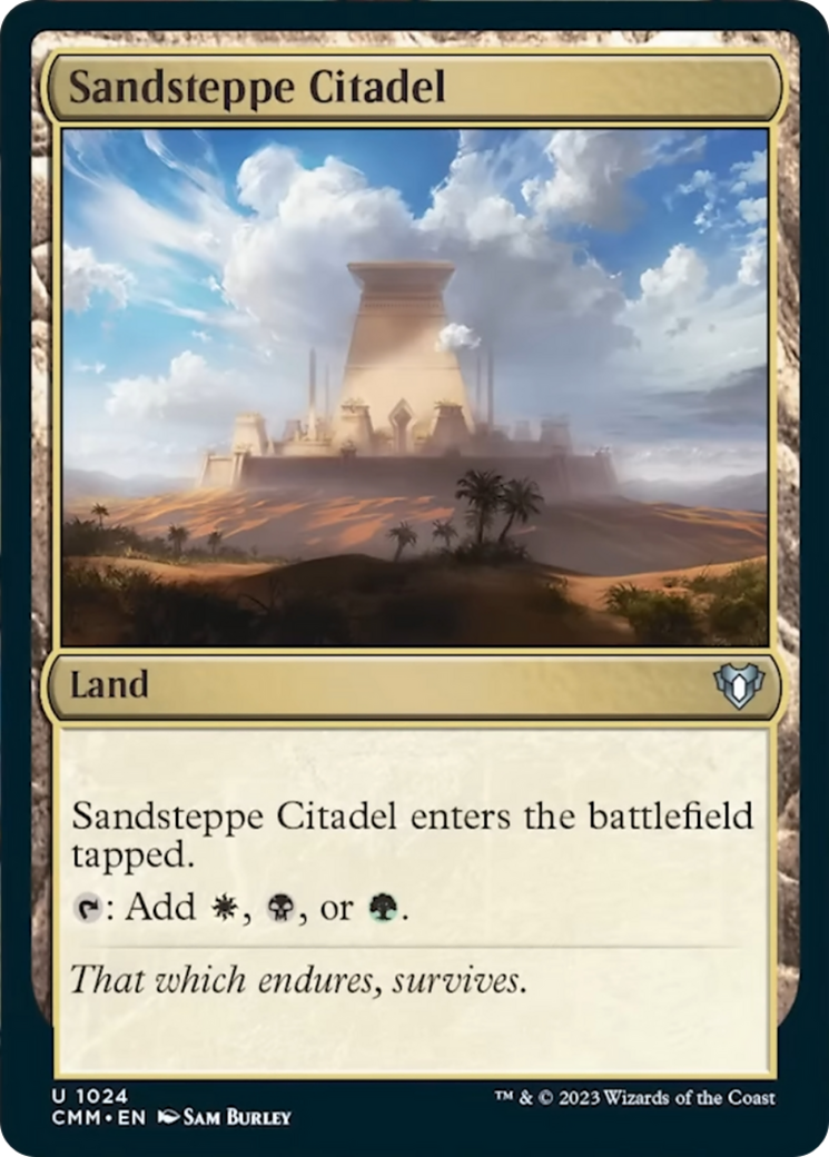 Sandsteppe Citadel [Commander Masters] | Impulse Games and Hobbies