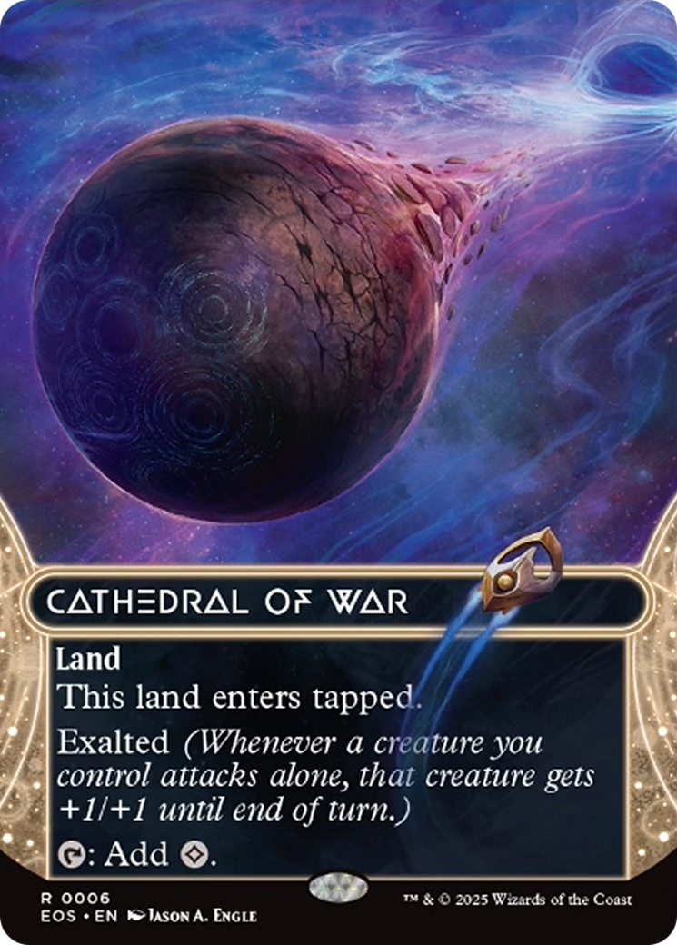 Cathedral of War (0006) (Borderless) [Edge of Eternities: Stellar Sights] | Impulse Games and Hobbies