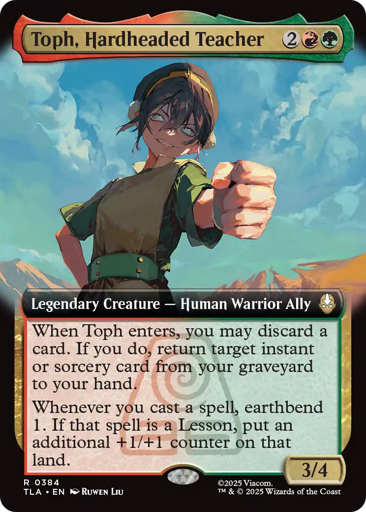 Toph, Hardheaded Teacher (Extended Art) [Avatar: The Last Airbender] | Impulse Games and Hobbies