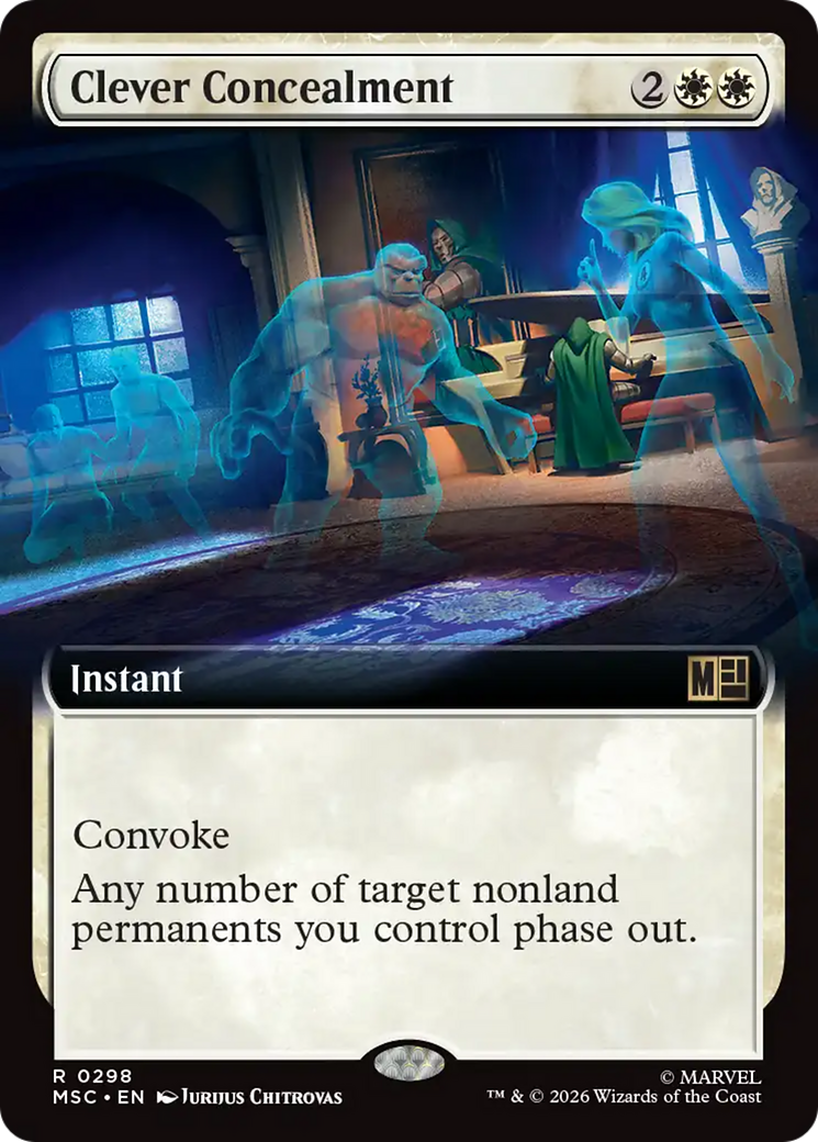 Clever Concealment (Extended Art) [Marvel Super Heroes Commander] | Impulse Games and Hobbies