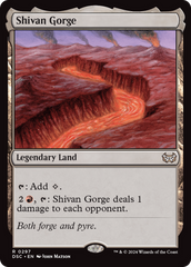 Shivan Gorge [Duskmourn: House of Horror Commander] | Impulse Games and Hobbies