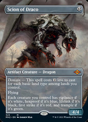 Scion of Draco (Borderless Alternate Art) [Modern Horizons 2] | Impulse Games and Hobbies