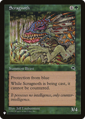 Scragnoth [The List Reprints] | Impulse Games and Hobbies