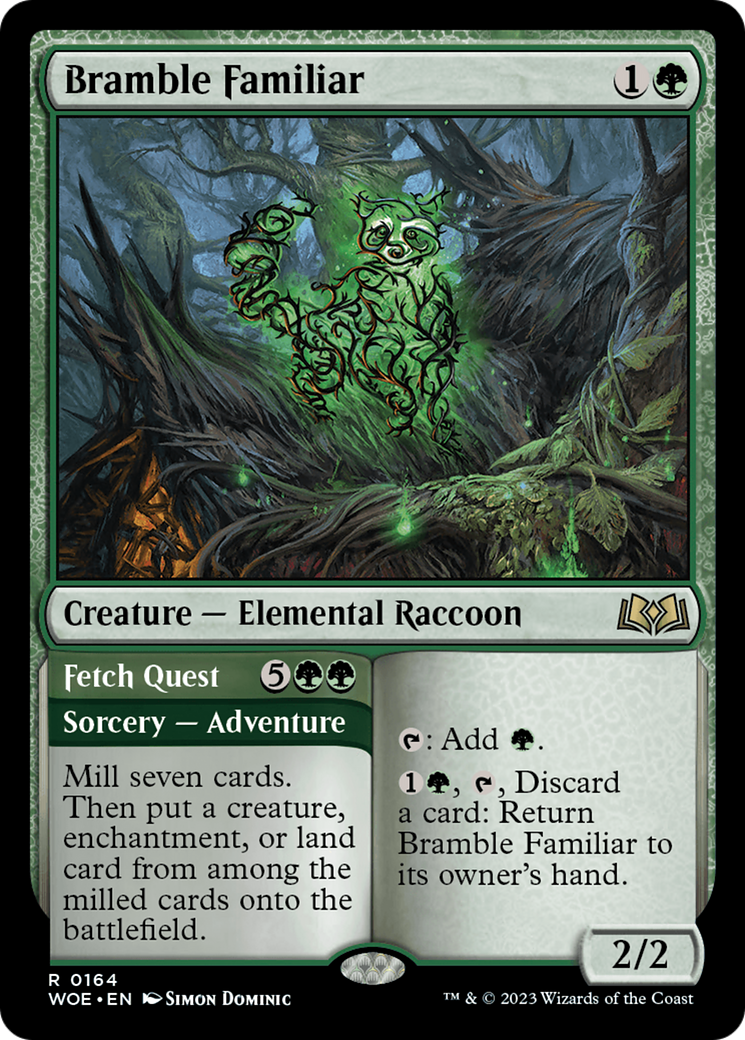 Bramble Familiar // Fetch Quest [Wilds of Eldraine] | Impulse Games and Hobbies