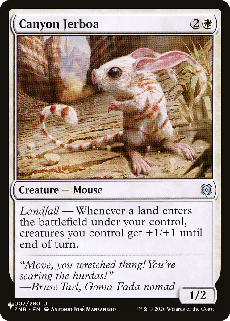 Canyon Jerboa [The List] | Impulse Games and Hobbies