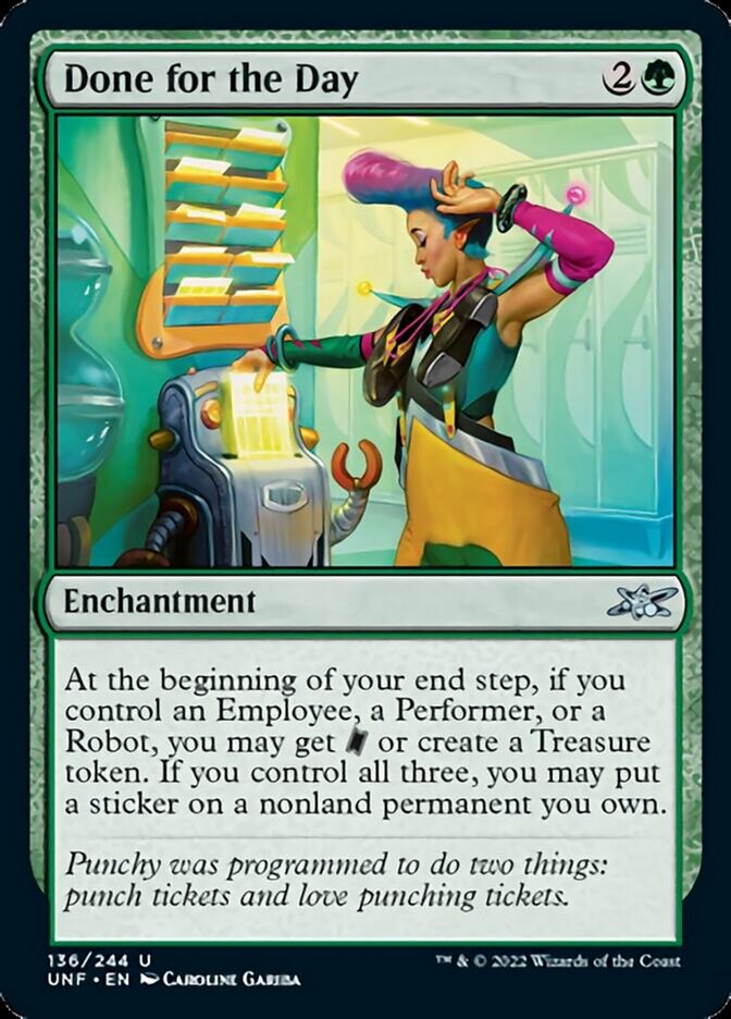 Done for the Day [Unfinity] | Impulse Games and Hobbies