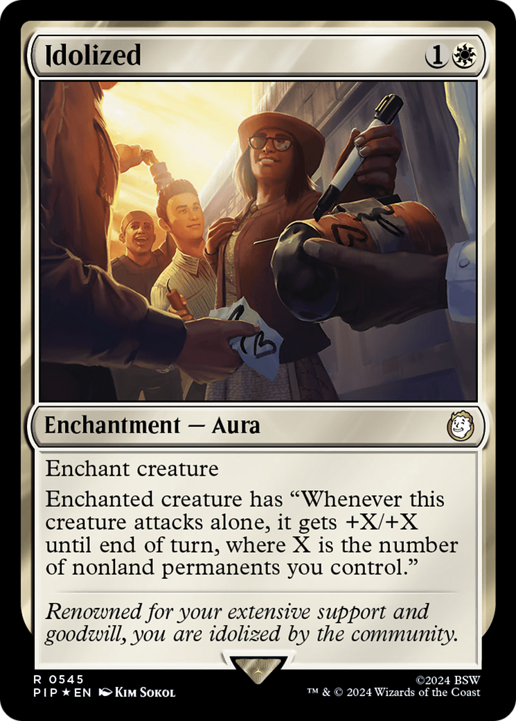 Idolized (Surge Foil) [Fallout] | Impulse Games and Hobbies