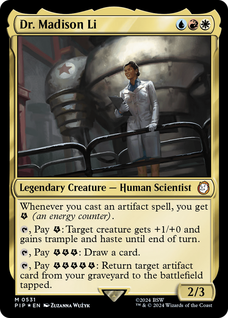 Dr. Madison Li (Surge Foil) [Fallout] | Impulse Games and Hobbies