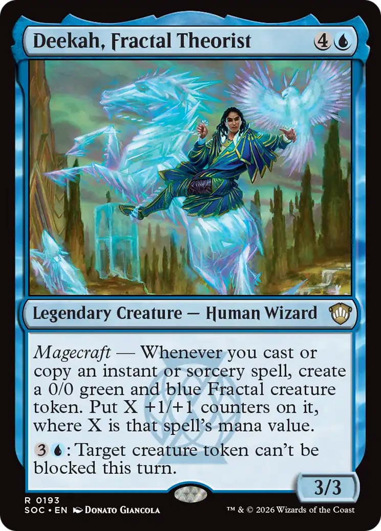 Deekah, Fractal Theorist [Secrets of Strixhaven Commander] | Impulse Games and Hobbies