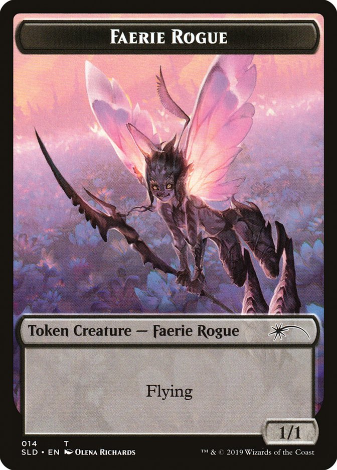 Faerie Rogue Token (014) [Secret Lair Drop Series] | Impulse Games and Hobbies