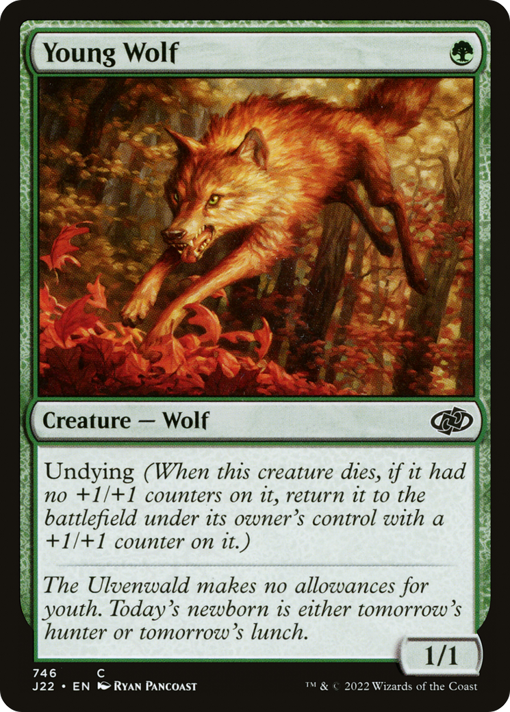Young Wolf [Jumpstart 2022] | Impulse Games and Hobbies