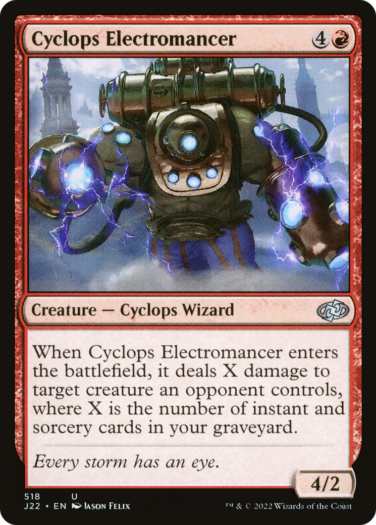 Cyclops Electromancer [Jumpstart 2022] | Impulse Games and Hobbies