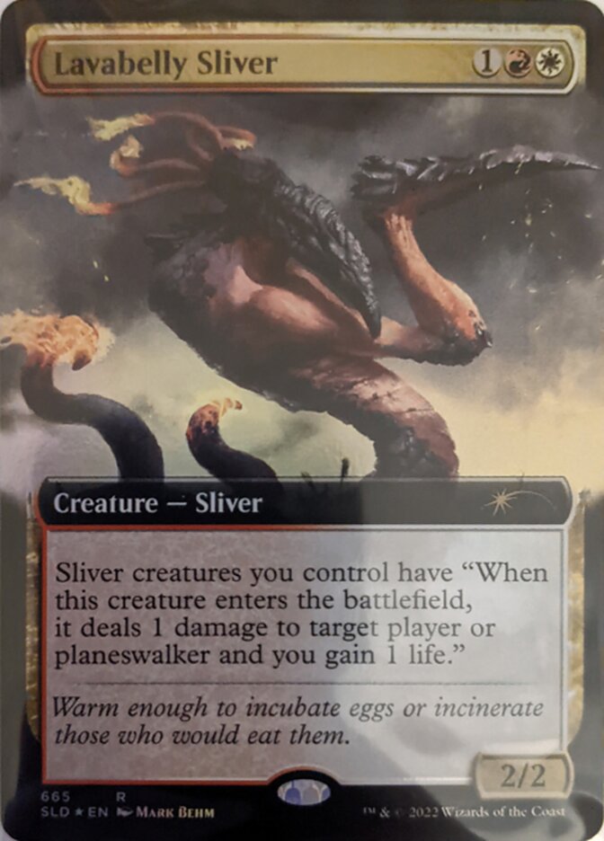 Lavabelly Sliver (Extended Art) [Secret Lair Drop Promos] | Impulse Games and Hobbies