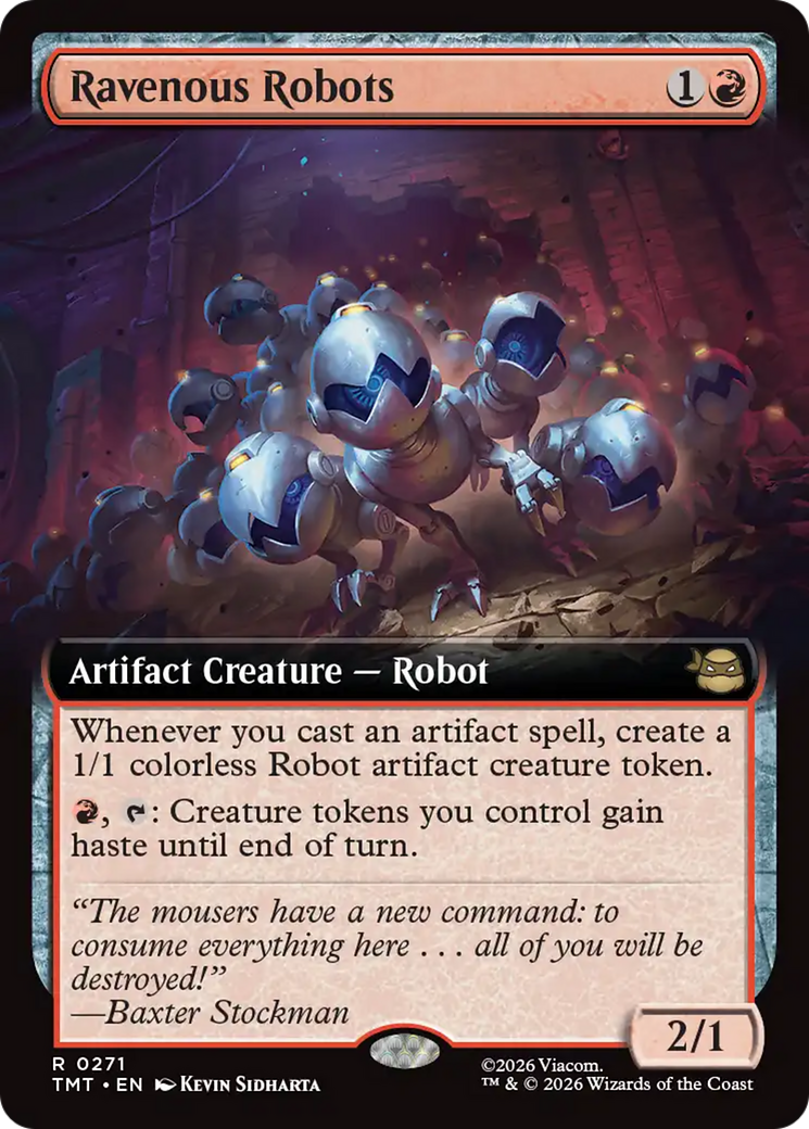 Ravenous Robots (Extended Art) [Teenage Mutant Ninja Turtles] | Impulse Games and Hobbies