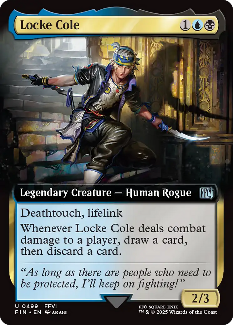 Locke Cole (Extended Art) [FINAL FANTASY] | Impulse Games and Hobbies