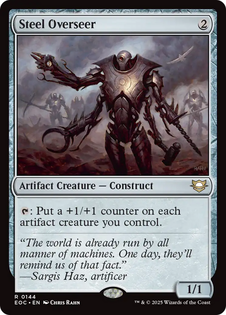 Steel Overseer [Edge of Eternities Commander] | Impulse Games and Hobbies