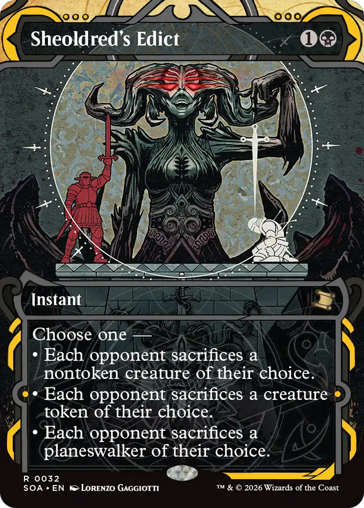 Sheoldred's Edict [Secrets of Strixhaven: Mystical Archive] | Impulse Games and Hobbies