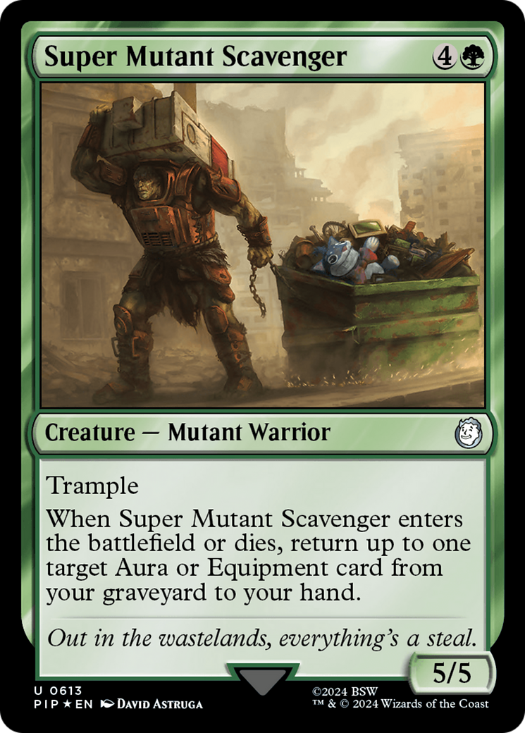 Super Mutant Scavenger (Surge Foil) [Fallout] | Impulse Games and Hobbies