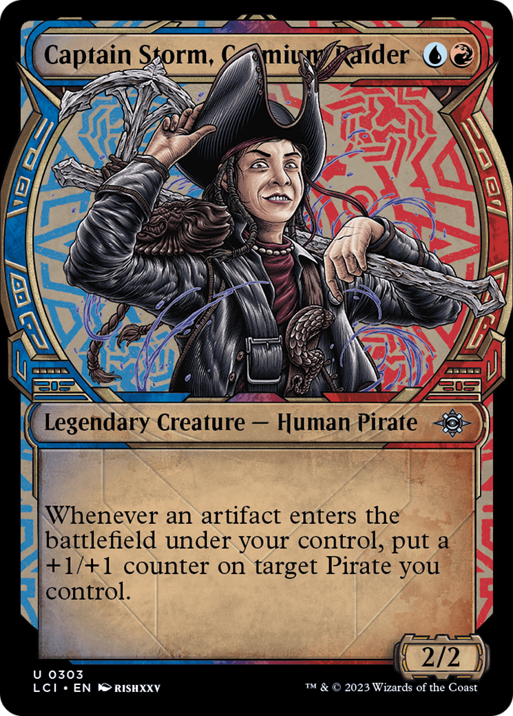 Captain Storm, Cosmium Raider (Showcase) [The Lost Caverns of Ixalan] | Impulse Games and Hobbies