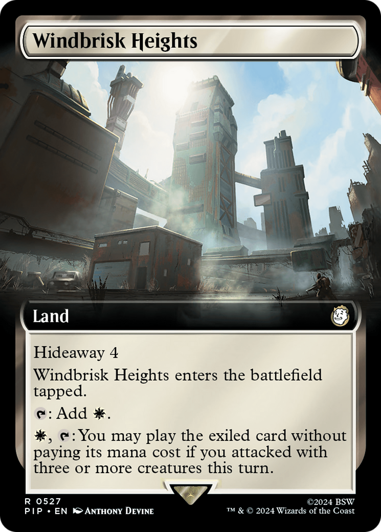 Windbrisk Heights (Extended Art) [Fallout] | Impulse Games and Hobbies