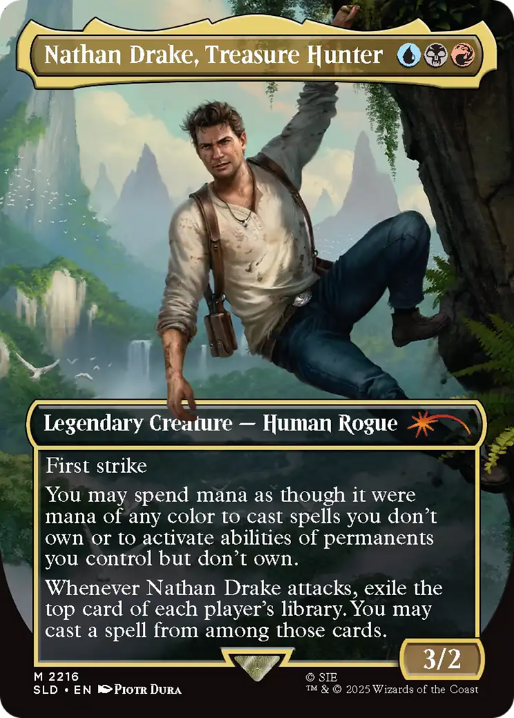Nathan Drake, Treasure Hunter [Secret Lair Drop Series] | Impulse Games and Hobbies