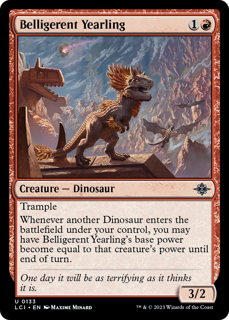 Belligerent Yearling [The Lost Caverns of Ixalan] | Impulse Games and Hobbies