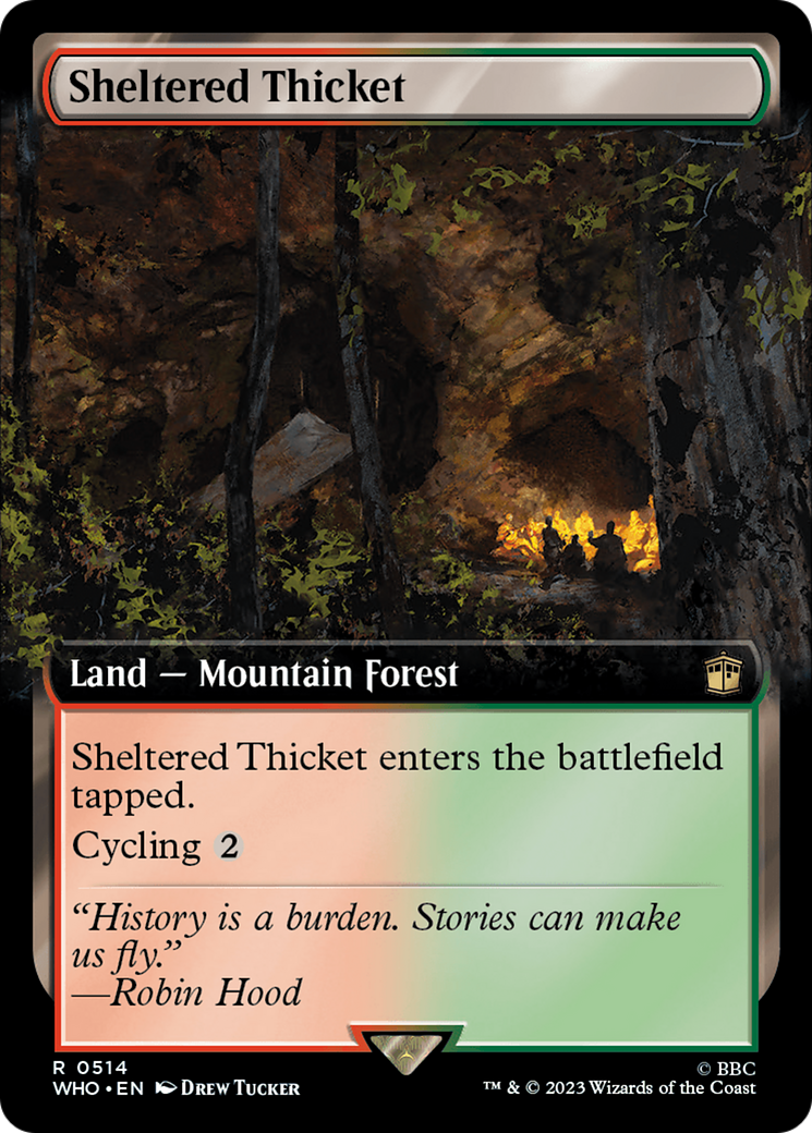 Sheltered Thicket (Extended Art) [Doctor Who] | Impulse Games and Hobbies