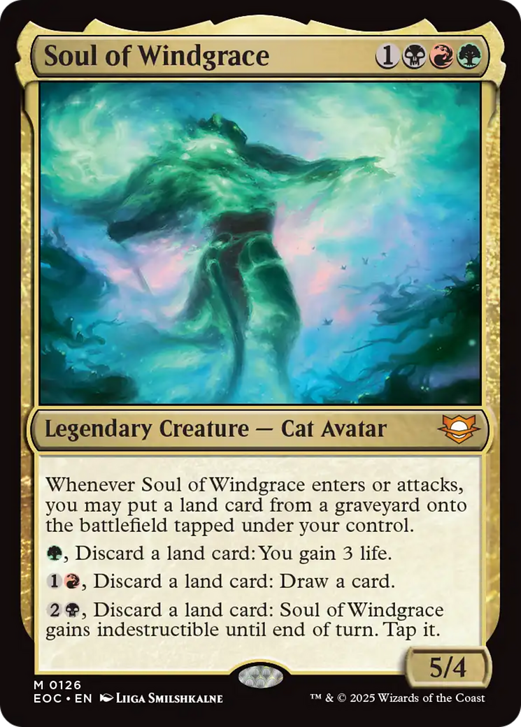 Soul of Windgrace [Edge of Eternities Commander] | Impulse Games and Hobbies