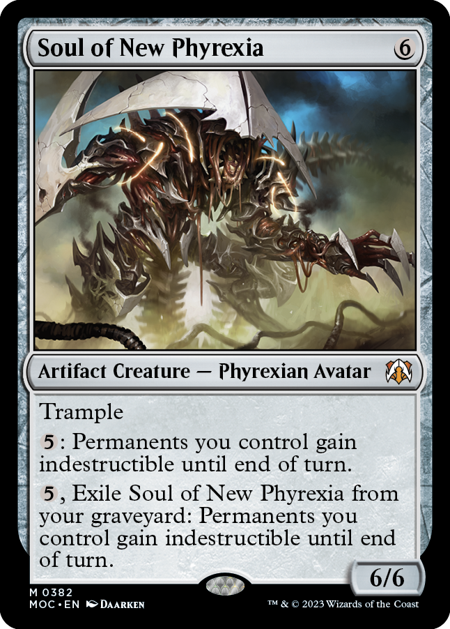 Soul of New Phyrexia [March of the Machine Commander] | Impulse Games and Hobbies