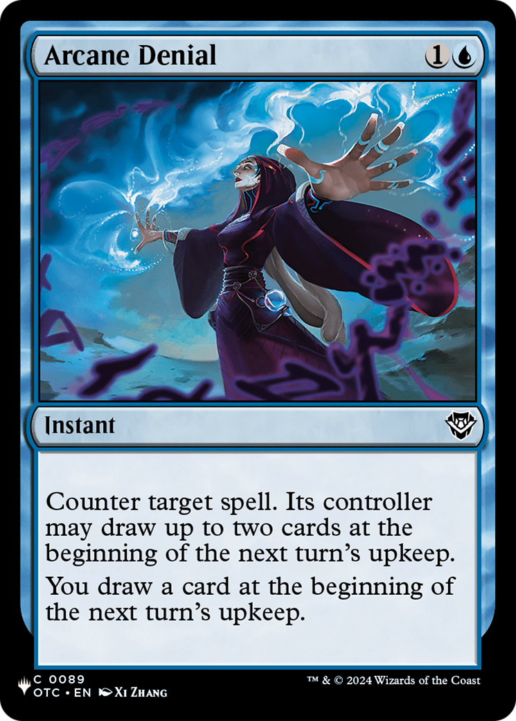 Arcane Denial (OTC) [The List] | Impulse Games and Hobbies