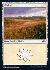 Plains (482) (Foil Etched) [Modern Horizons 2] | Impulse Games and Hobbies