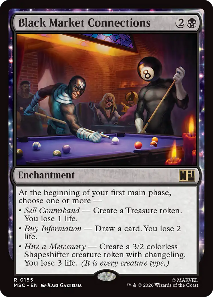 Black Market Connections [Marvel Super Heroes Commander] | Impulse Games and Hobbies