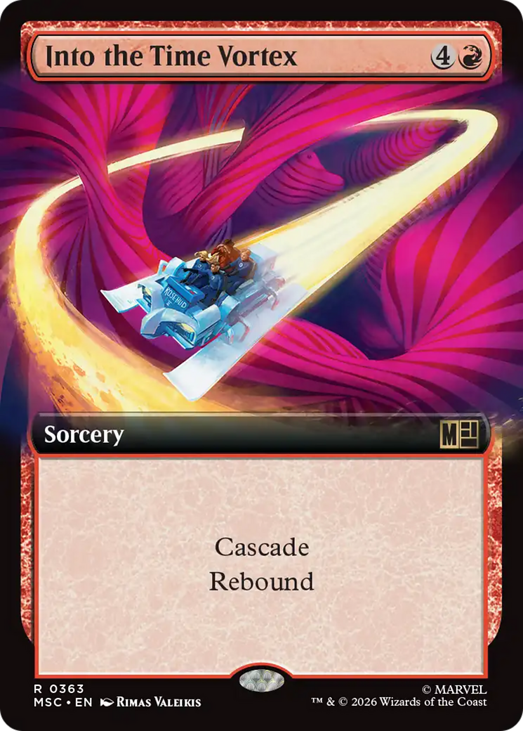 Into the Time Vortex (Extended Art) [Marvel Super Heroes Commander] | Impulse Games and Hobbies