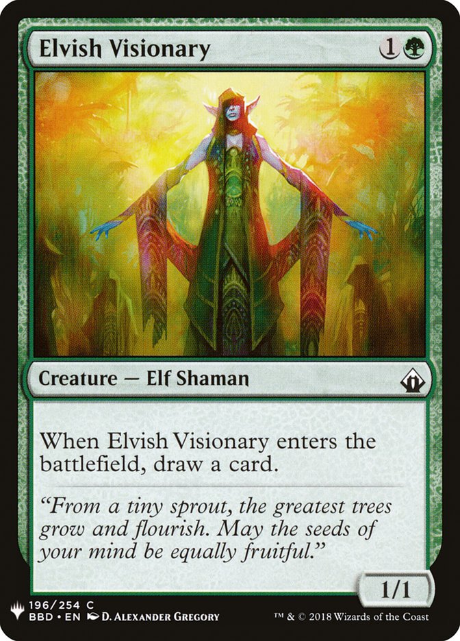 Elvish Visionary [Mystery Booster] | Impulse Games and Hobbies