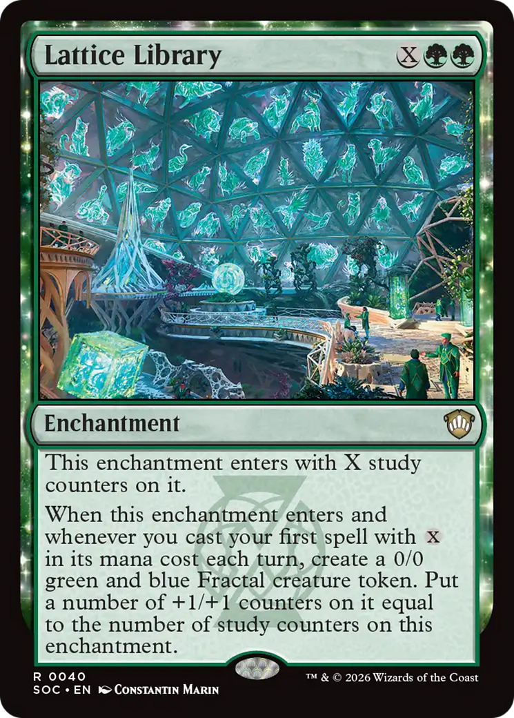 Lattice Library [Secrets of Strixhaven Commander] | Impulse Games and Hobbies
