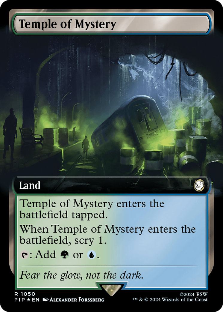 Temple of Mystery (Extended Art) (Surge Foil) [Fallout] | Impulse Games and Hobbies