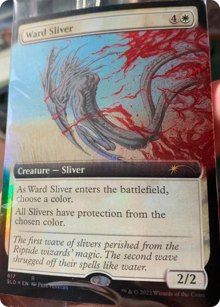 Ward Sliver (Extended Art) [Secret Lair Drop Promos] | Impulse Games and Hobbies