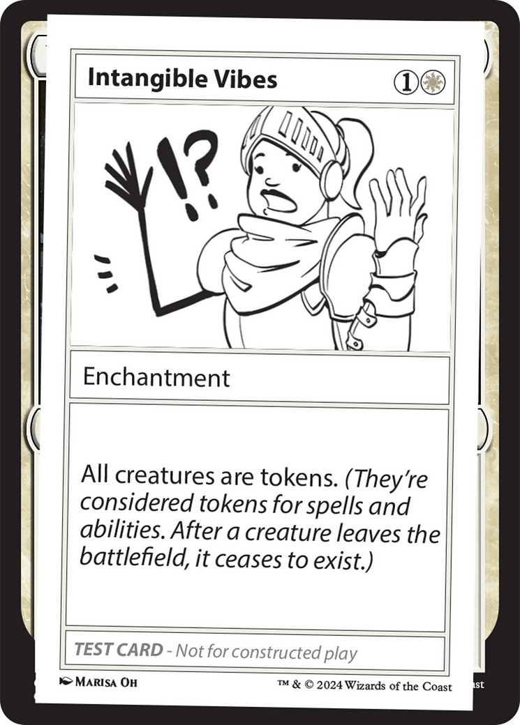 Intangible Vibes [Mystery Booster 2 Playtest Cards] | Impulse Games and Hobbies