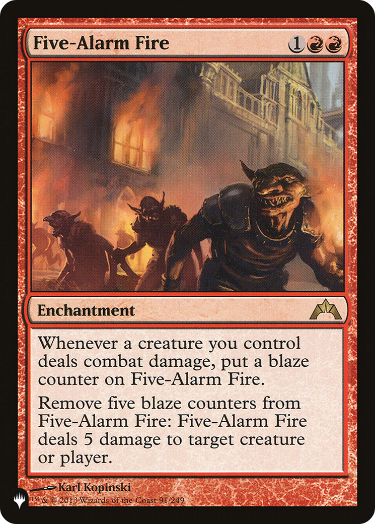 Five-Alarm Fire [The List] | Impulse Games and Hobbies