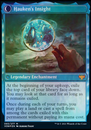 Jacob Hauken, Inspector // Hauken's Insight [Innistrad: Crimson Vow Prerelease Promos] | Impulse Games and Hobbies