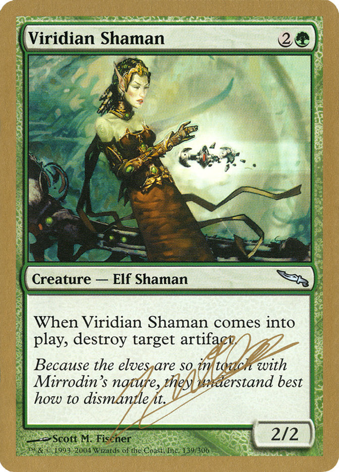 Viridian Shaman (Julien Nuijten) [World Championship Decks 2004] | Impulse Games and Hobbies