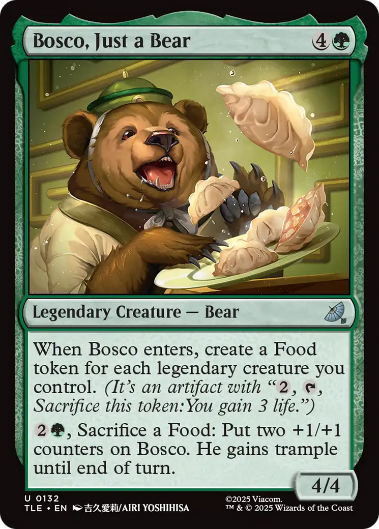 Bosco, Just a Bear [Avatar: The Last Airbender: Eternal-Legal] | Impulse Games and Hobbies