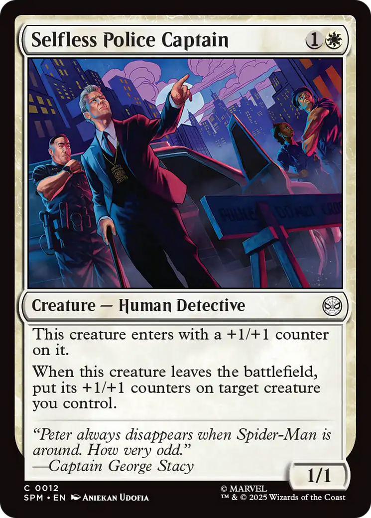 Selfless Police Captain [Marvel's Spider-Man] | Impulse Games and Hobbies