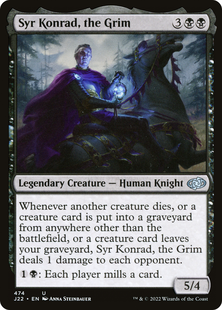 Syr Konrad, the Grim [Jumpstart 2022] | Impulse Games and Hobbies