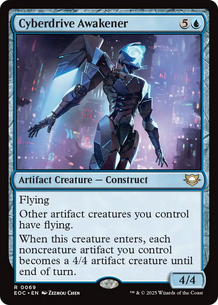 Cyberdrive Awakener [Edge of Eternities Commander] | Impulse Games and Hobbies