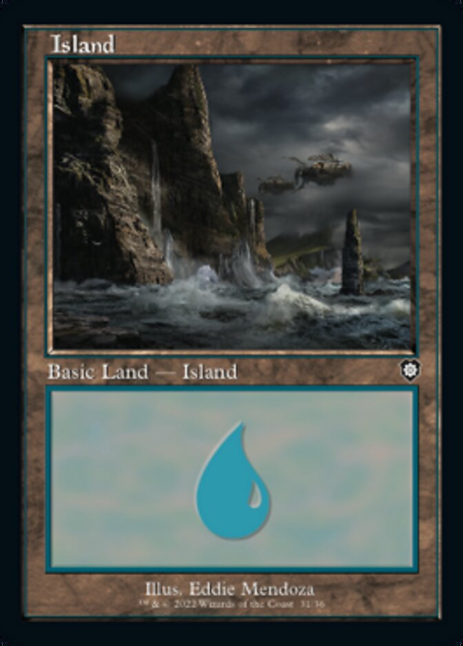 Island (031) (Retro) [The Brothers' War Commander] | Impulse Games and Hobbies
