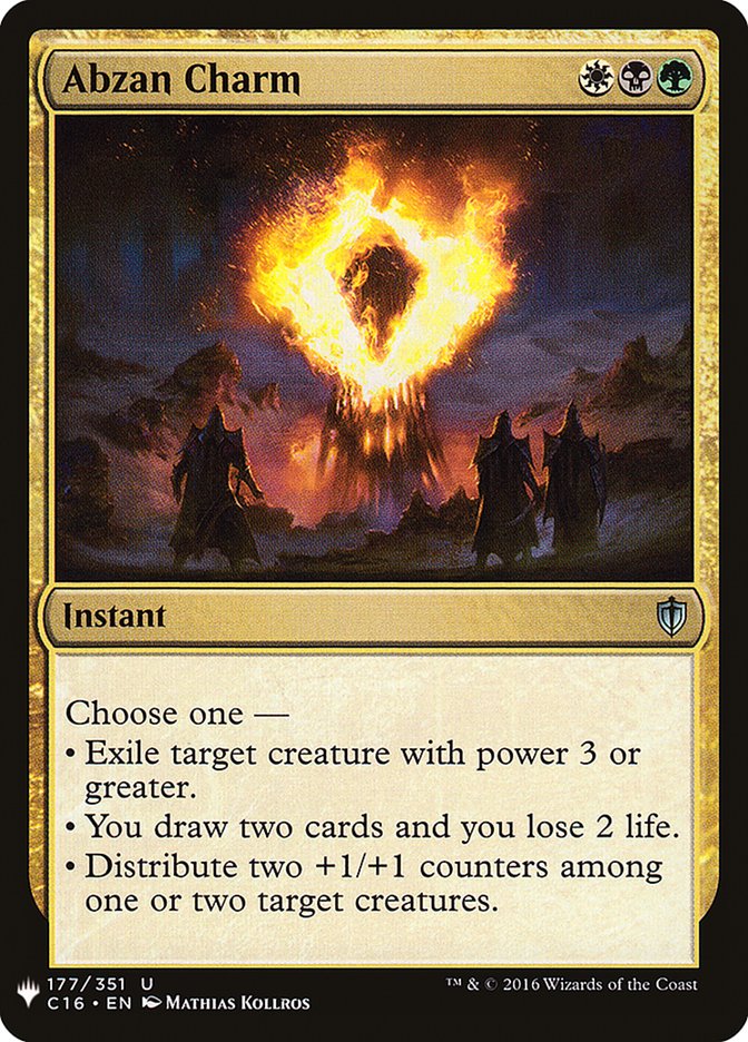Abzan Charm [Mystery Booster] | Impulse Games and Hobbies