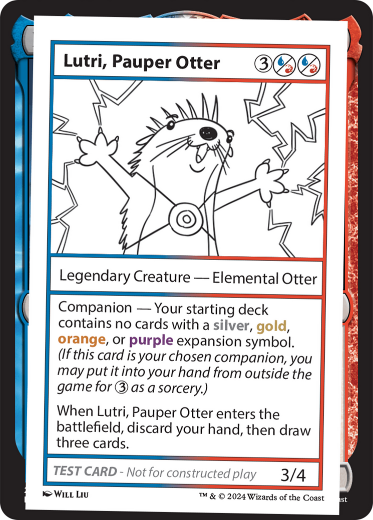 Lutri, Pauper Otter [Mystery Booster 2 Playtest Cards] | Impulse Games and Hobbies