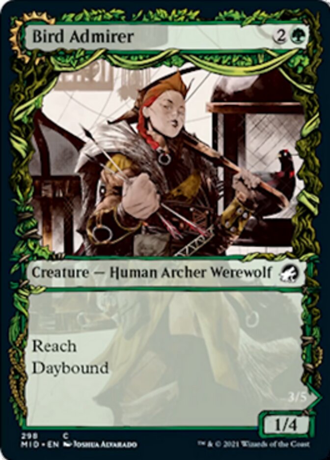 Bird Admirer // Wing Shredder (Showcase Equinox) [Innistrad: Midnight Hunt] | Impulse Games and Hobbies